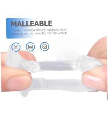 Mobestech 4 Pairs Foot Separator for Women - Bunion Overlapping Spacers & Foot Splitter for Pain Relief - Buy Online on GoSupps.com