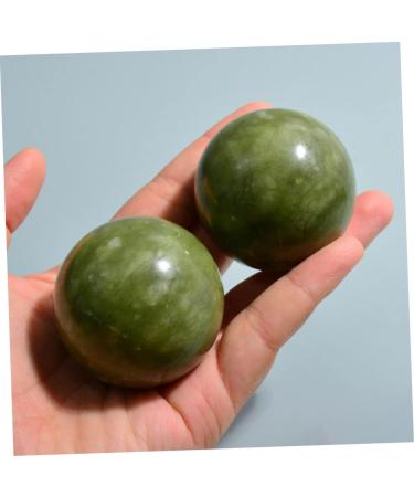 Magiclulu 8 STK Handball Massage Roller Balls - Chinese Jade Massage Tools for Hand Therapy & Meditation | International Shipping - Buy Online on GoSupps.com
