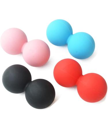 Magiclulu Double Lacrosse Massage Balls - 2 Hours of Relaxation & Pain Relief - Ideal for Foot Massagers & Birthdays | Shop Internationally! - Buy Online on GoSupps.com