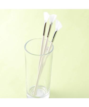 Solustre 3-Piece Chemical Peeling Tool Set | DIY Brush Applicator for Facial Treatments - Fan & Cream Brushes | Premium Cosmetic Tools for Mud & Dirt Removal - Buy Online on GoSupps.com