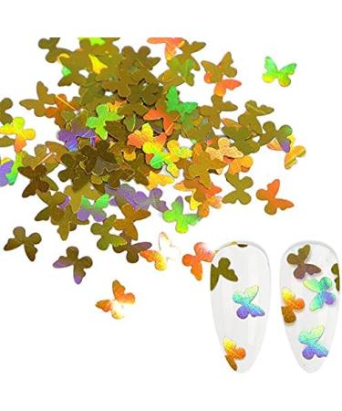 12 Colors Butterfly Nail Art Glitter Sequins | 3D Holographic Decals for Acrylic Nails | Manicure Paillettes & Ultrathin Glitters | Nail Art Supplies for Women - Buy Online on GoSupps.com