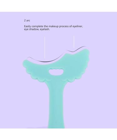 ANKROYU Mascara Shield Makeup Lash Tool Multifunction Eyelash Mascara Applicator Baffle Prevent Smudging Silicone Eyeliner Eye Makeup Shield - Buy Online on GoSupps.com
