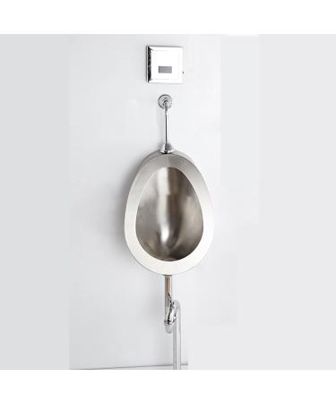 304 Stainless Steel Urinal Urinal Wall-Mounted Male Urinal Public Toilet Urinal Small Vertical Toilet Suitable for Home Hotel School