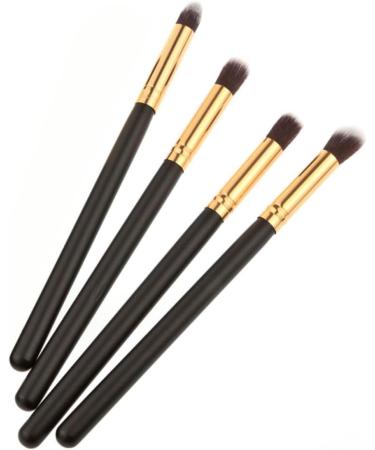 BIUDECO 12 Pcs Eye Make-up Brush Kit Makeup Pencil Concealer Brushes Highlighter Makeup Brush Eyeliner Black - Buy Online on GoSupps.com