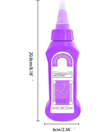 Active Enzyme Laundry Stain Remover Stubborn Stains Oil Stains Laundry Cleaning Oil 150ml Dof745 one size purple - Buy Online on GoSupps.com