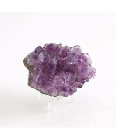 1pc 60g-200g Natural Rough Amethyst Cluster Raw Geode Crystals Stone Suitable for Home Crystals FUZEGRDLI