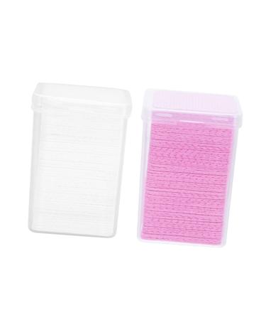 Angoily 200pcs Eyelash Cleaning Pads Glue Cleaning Nail Polish Remover Wipes Lashes Glue Lash Extension Glue Wiping Cloth Glue for Lashes Nail Gel Major White Glue Remover Cotton