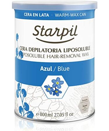 Blue Azulene Starpil Strip Wax Can 800 ml