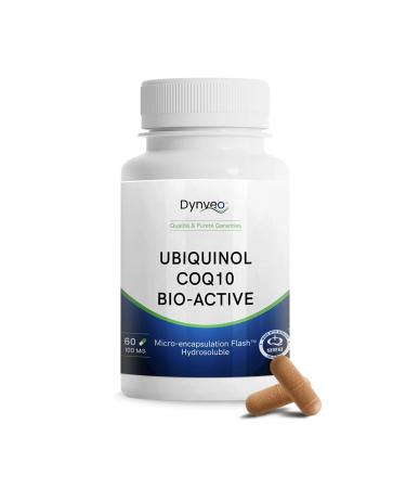 Ubiquinol Coenzyme Q10 Kaneka - Antioxydant nergie cellulaire M tabolisme - Forme Bioactive & Stable - Haute Biodisponibilit - 60 G lules Vegan (2mois) - Sans Additifs - Dynveo