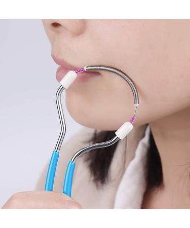 Handheld Facial Hair Epilator Threading Tool | Portable Beauty Remover for Women | Blue/Green/Pink Options - Buy Online on GoSupps.com