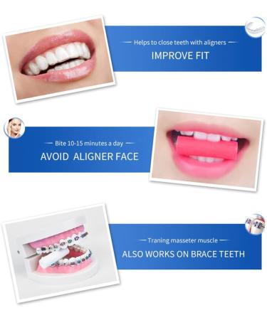 Chewie Alignment Device - Reusable Jaw-Friendly Dentation | 6-Piece Chewies for Perfect Alignment - Buy Online on GoSupps.com