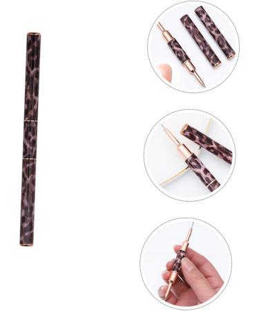 Beavorty Leopard Print Double-ended Nail Art Pen Nail Polish The Brush Draw a Line Metal - Buy Online on GoSupps.com