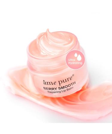 Ame Pure Berry Smooth Lip Balm For Dry Cracked Lips - Lip Repair Treatment With Addictive Berry Taste - Lip Balm With Shea Butter And Vitamin E - 15ml Of Dry Lips Treatment - Be Confident In Your Lips