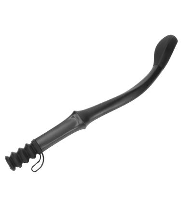 Toilet paper wiping aids comfort for self -help toilet aids with a long range for older people with restricted mobility pregnant women and patients (black)