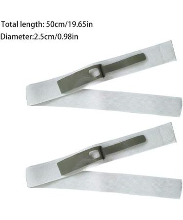 EXCEART 4pcs Adjustable Catheter Strap - Leg Bag Fastening & Tube Holder for Urine - White - Buy Online on GoSupps.com