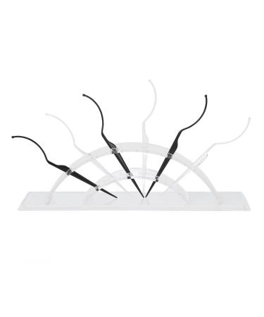 6 Pcs False Eyelashes Display Stick Holder Eyelash Display Stick Washable Reusable 3D Lash Try on Sticks Set for Beauty Salons