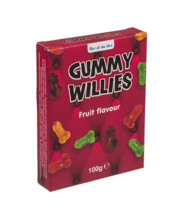 Gummy Willies - Mixed Fruit Flavoured Willy Shaped Sweets