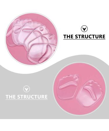 EXCEART High Heel Insoles - Arch Support Cushions & Pads (2 Pairs Assorted Colors) for Comfortable Feet - Buy Online on GoSupps.com