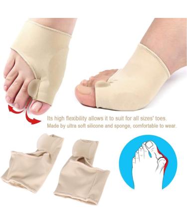 Bunion Corrector & Toe Separator Set for Foot Pain Relief - 2 Pairs - Buy Online on GoSupps.com