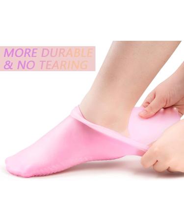 ZISHAN Silicone Moisturising Socks for Women Dry Skin Small Repairs Cracks & Moisturizes Feet - Buy Online on GoSupps.com