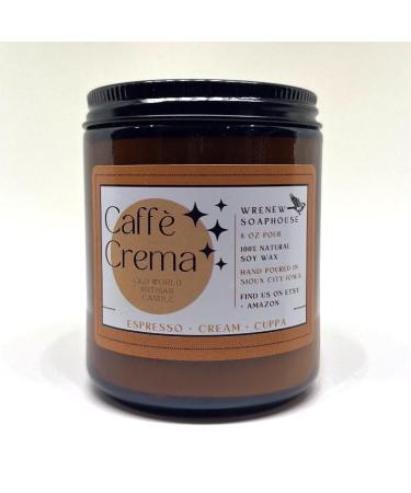 Caffe Crema Scented Soy Wax Candle 7.5 Ounce