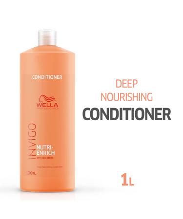 Wella Professionals Invigo Nutri Enrich Repair for Stressed Hair | Smoothness Shine & Combability with Goji Berry Vitamins & Minerals - Buy Internationally - Buy Online on GoSupps.com