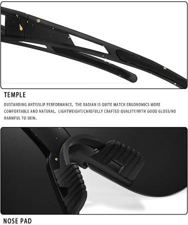 Polarized Sports Sunglasses for Youth Men and Women - UV400 Cycling Glasses for Baseball, Fishing, Running, Driving - National Flag-05 - Buy Online on GoSupps.com