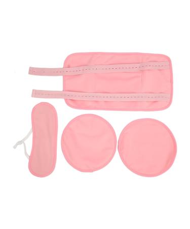 Castor oil packing set reusable soft adjustable washable castor oil breast inserts neck and waist wrap for insomnia