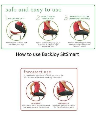 BackJoy Sit Smart Tech Gel Seat Cushion - Sitsmart Tech Gel - Buy Online on GoSupps.com