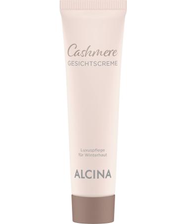 ALCINA Cashmere facial cream 1 x 15 ml smoothes dry and damaged winter skin with elegant cashmere extract