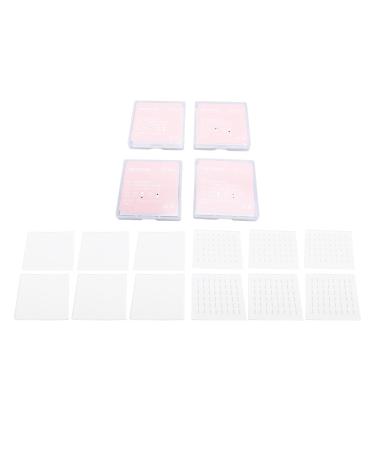 Self Adhesive Strip Eyelashes - No Glue 4mm & 6mm - Easy & Mess-Free Application - Transparent Black for Women - Buy Online on GoSupps.com
