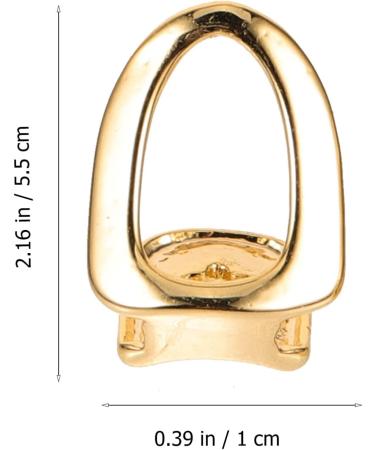 Buy SOIMISS Gold Teeth Grills - 2pcs Plated Hip Hop Accessories for Parties - Buy Online on GoSupps.com