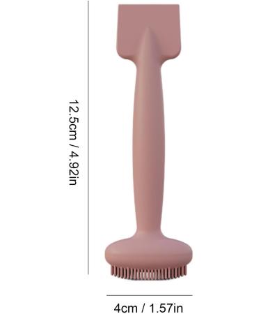 Silicone Face Scrubber | Silicone Facial Scrubber Dual Head Waterproof Soft Facial Scrubber Skin Friendly Mud Film Brush For Manual Cleaning Kagrote Leather Powder 2pcs - Buy Online on GoSupps.com