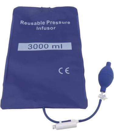 Xcello 3000ml Pressure Infusion Bag with Pressure Display Column Good Airtightness for Emergency Transfusion - Buy Online on GoSupps.com