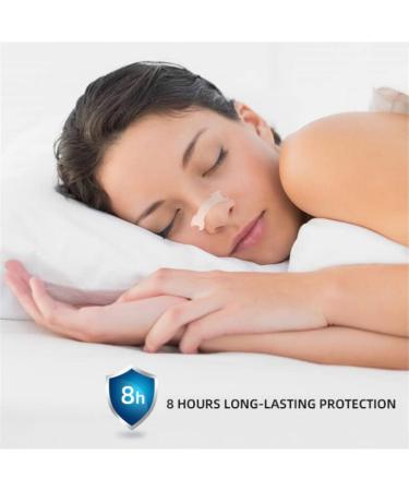 Hypoallergenic 20Pcs Nasal Strips for Snoring & Congestion Relief - Skin+Transparent - Buy Online on GoSupps.com