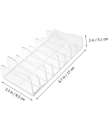 Housoutil Eyeshadow Organizer 4pcs Eyeshadow Storage Organizing Multi-Grid Multi-Purpose Display Eye Makeup Puff Multipurpose - Buy Online on GoSupps.com