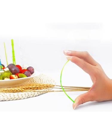 New 2024 50Pcs Transparent Disposable Plastic Food Forks Multicolor Mooncake Cake Dessert Fork Kitchen Tableware Event Party Supplies Template DIY Greeting Card Handmade - Buy Online on GoSupps.com