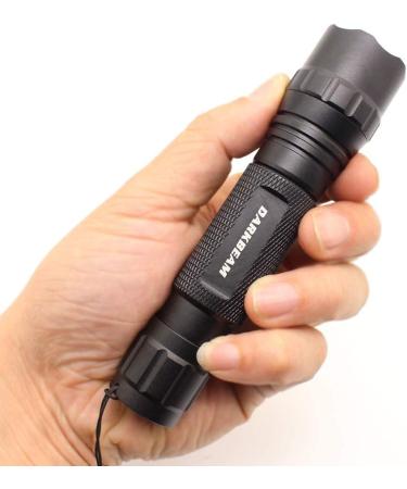 DARKBEAM Red Light Flashlight | Rechargeable Tactical LED Handheld for Fishing, Hunting, and Astrophotography | Zoomable Portable 501B-S Red Light - Buy Online on GoSupps.com