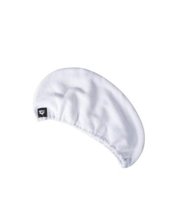 Arena Unisex Adult Turbante Hair Drying Turban Pale Towel White One Size
