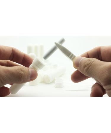 Zison 36PCS Essential Oil Aromatherapy Nasal Inhaler Tubes with Extra Wicks - 12 Colors - Buy Online on GoSupps.com