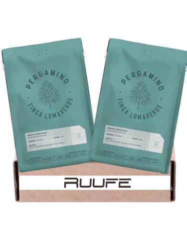 Whole bean Pergamino coffee (Pck of 2) 12.6 oz Sweet and soft Pergamino Colombian Coffee Bean Coffee Whole Bean Colombian Coffee Cafe Pergamino