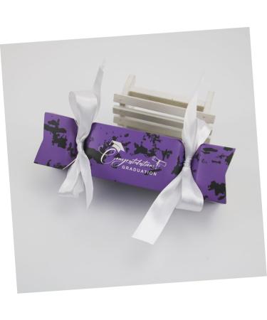 Healeved 50pcs Boxes Graduation Candy Box Gift Boxes Party Candy Holder Candy Supply Favor Boxes Biscuit Case Candy Case Grad Candy Boxes Purple Delicate Container Paper 1 count (Pack of 1) Purple - Buy Online on GoSupps.com