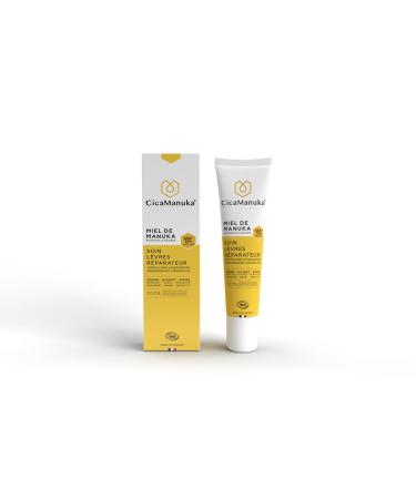 Super Diet Laboratories CICAMANUKA Repairing lip balm with Manuka Honey IAA15+ Supports lip repair Organic certified 15ml