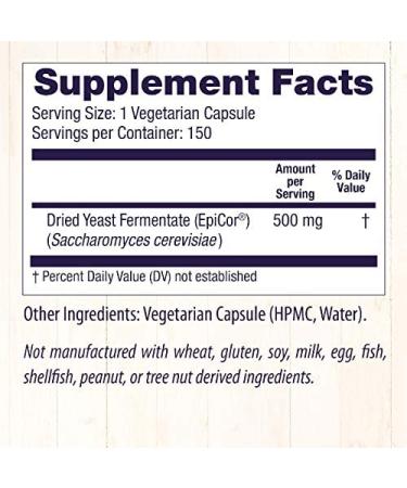 Healthy Origins EpiCor 500 mg - Clinically Proven Immune Support, 150 Veggie Capsules - Buy Online on GoSupps.com