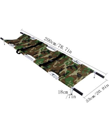 Emergency Rescue Stretcher Flat Foldaway Portable Stretcher with Two Steel Bars for Hospital Clinic Home Sports venues Ambulance Weight Capacity 300 lb Decoration - Buy Online on GoSupps.com