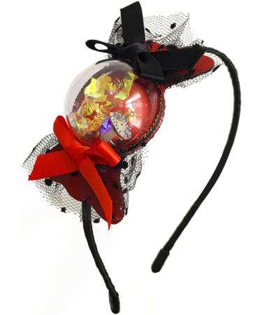 Limtula Gothic Hair Clip for Kids Cute Glittering Candy Side Clip Adult Hair Styling Accessories Halloween Theme Party Headdress Yellow candy hairpin - Buy Online on GoSupps.com