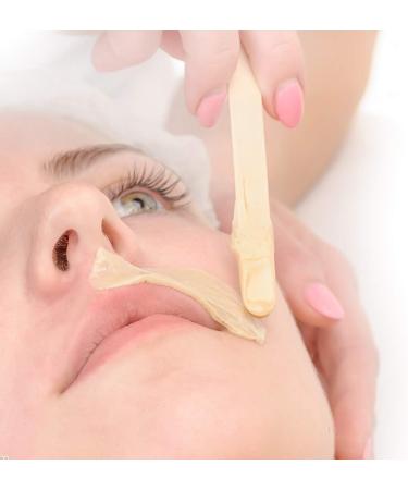 Doitool 200 ST Wax Applicator Sticks - Disposable Wooden Spatulas for Hair Removal & Body Waxing - Ideal for Face & Body Use - Buy Online on GoSupps.com