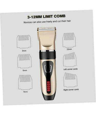 Ipetboom 1 Set Electric Clippers Cutting Clipper Cordless Trimmer for Men Mens Body Trimmer Haircut Trimmer Men Beard Trimmer Cordless Beard Trimmer Hair Trimmer Water Proof Barber Supplies - Buy Online on GoSupps.com
