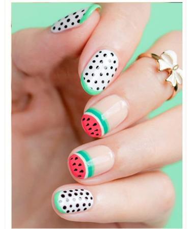 5PCS Nail Art Dotting Brush Pen Set for Painting and Design - Multicolour - Buy Online on GoSupps.com