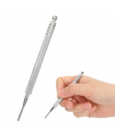 Tuknn acupuncture pen meridian pencil acupressure staff acupressure pen massage pen acupuncture-stick scar care stainless steel length 10 cm ball 2/5 mm